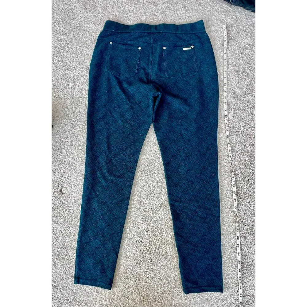 Michael Kors Printed Mid-Rise Leggings/Pants Size M